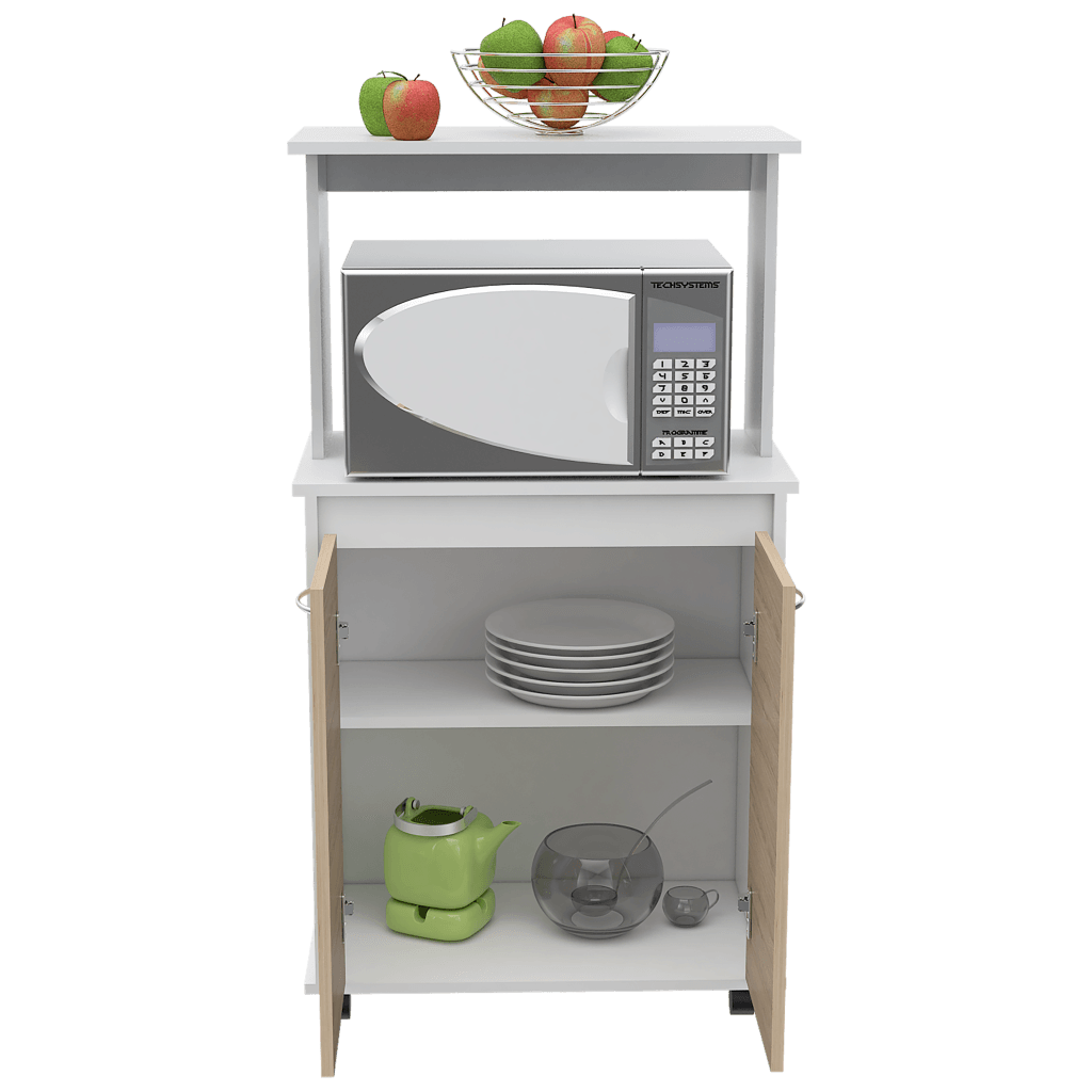 Mueble Cocina Stich Blanco Y Rovere