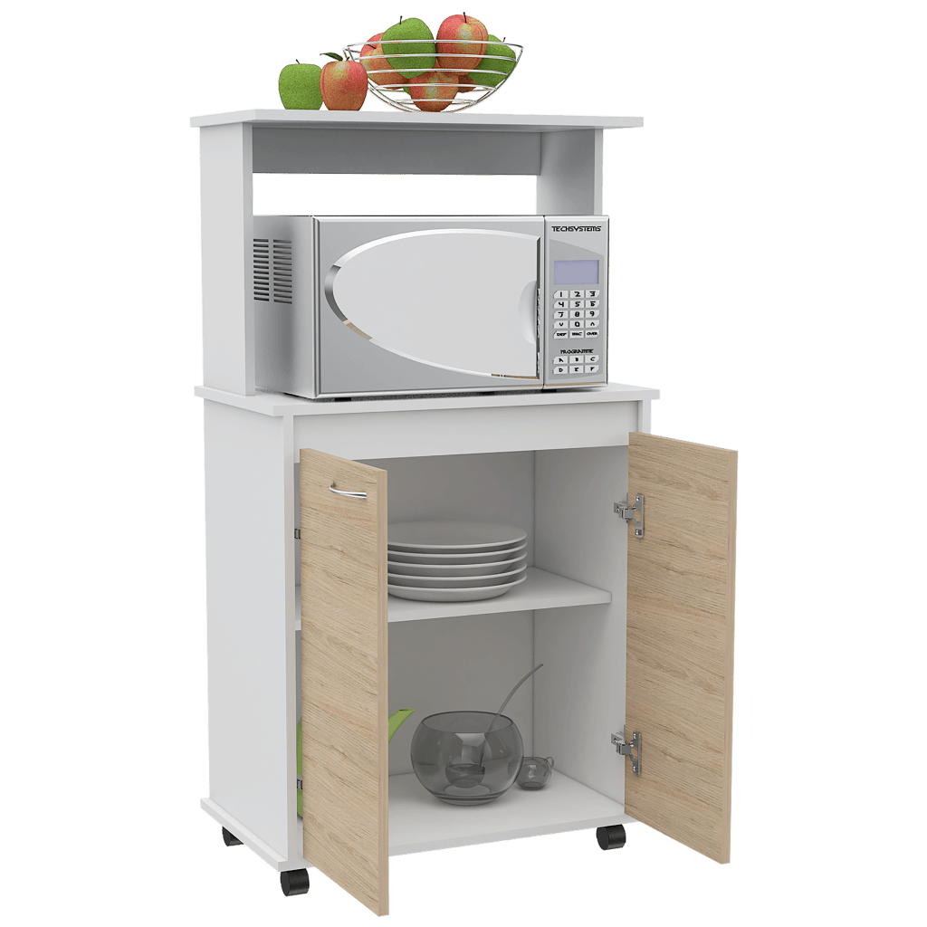 Mueble Cocina Stich Blanco Y Rovere
