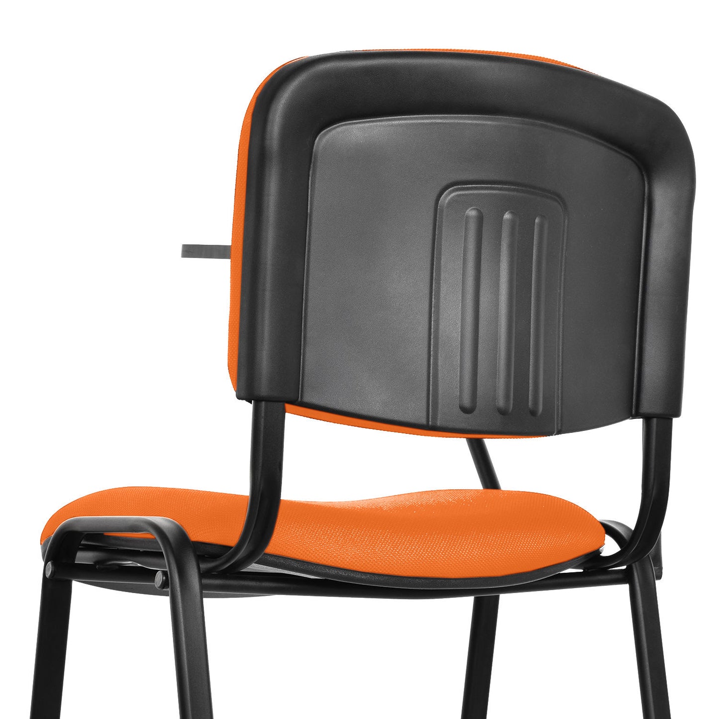 Silla Universitaria Isosceles Tapizada Brazo Fijo naranja