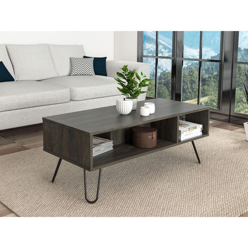 Mesa De Centro Vissels Coffee Table Espresso Carbon