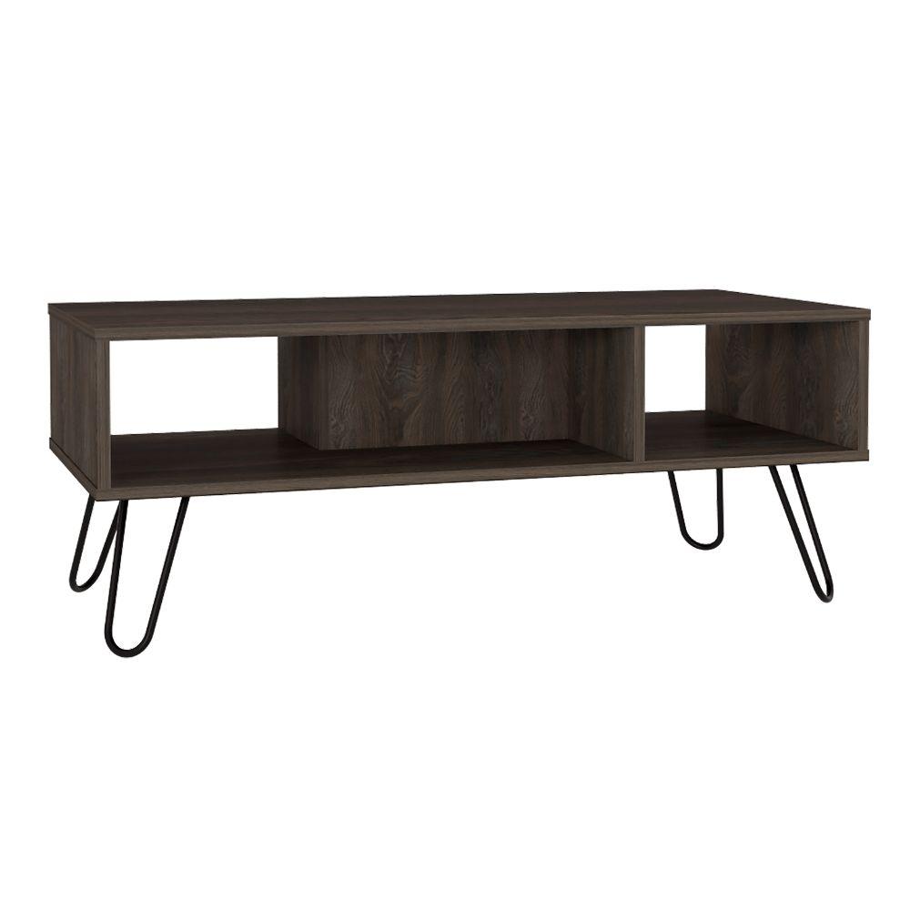 Mesa De Centro Vissels Coffee Table Espresso Carbon