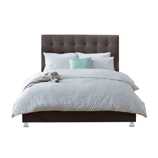 Base Cama Con Espaldar Sencillo Luxury Cafe