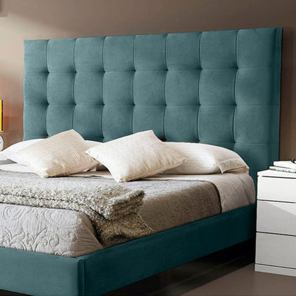 Base Cama Con Espaldar Sencillo Luxury Verde