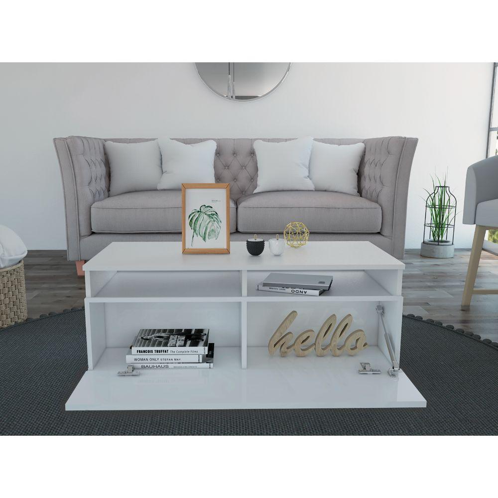 Mesa De Centro Feroni Blanco
