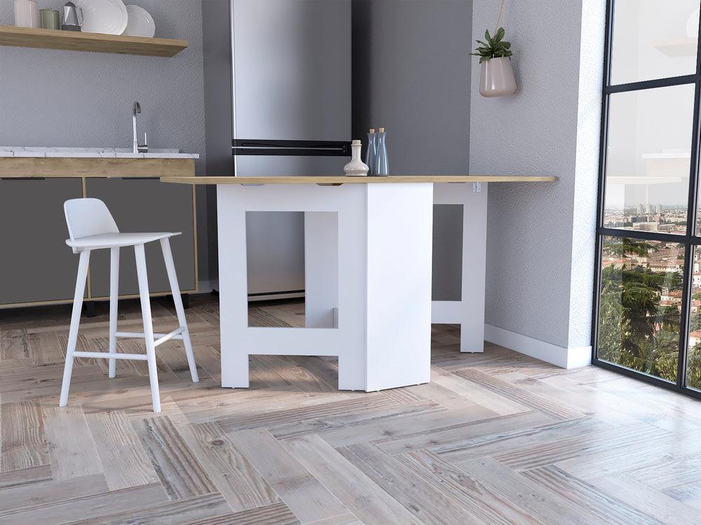 Mesa Plegable Relura Blanco Macadamia