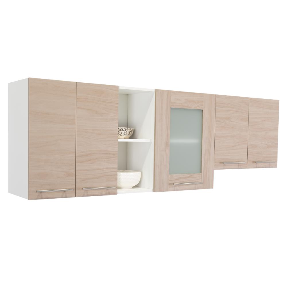 Gabinete Superior Perit Nacar Y Blanco 180 Cm