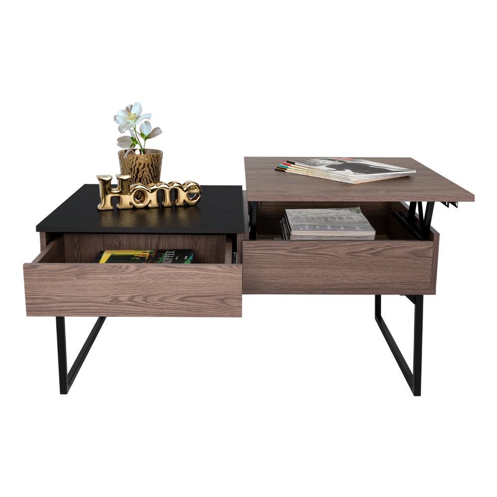 Mesa De Centro Funcional Denure 5G Coñac Wengue