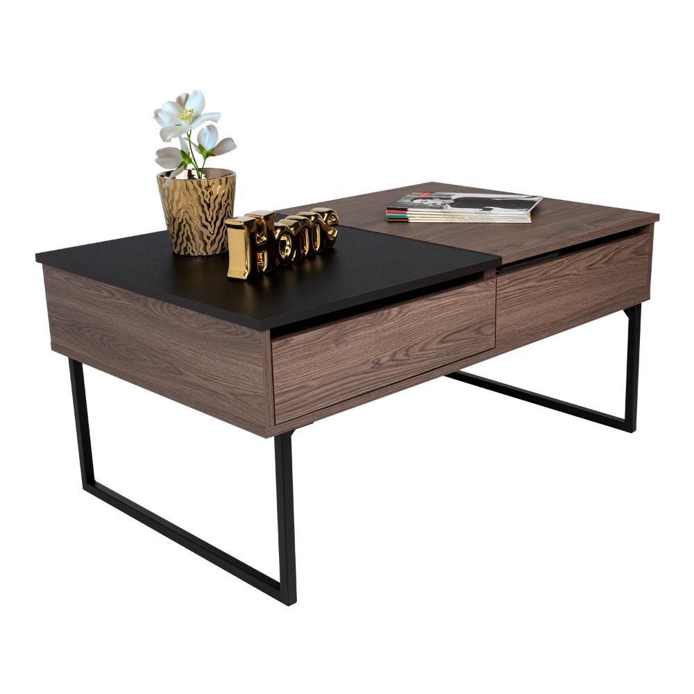 Mesa De Centro Funcional Denure 5G Coñac Wengue