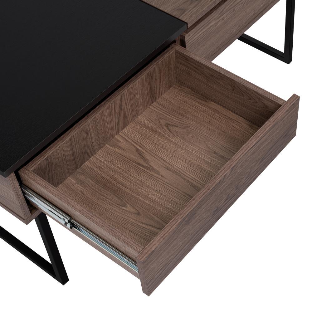 Mesa De Centro Funcional Denure 5G Coñac Wengue