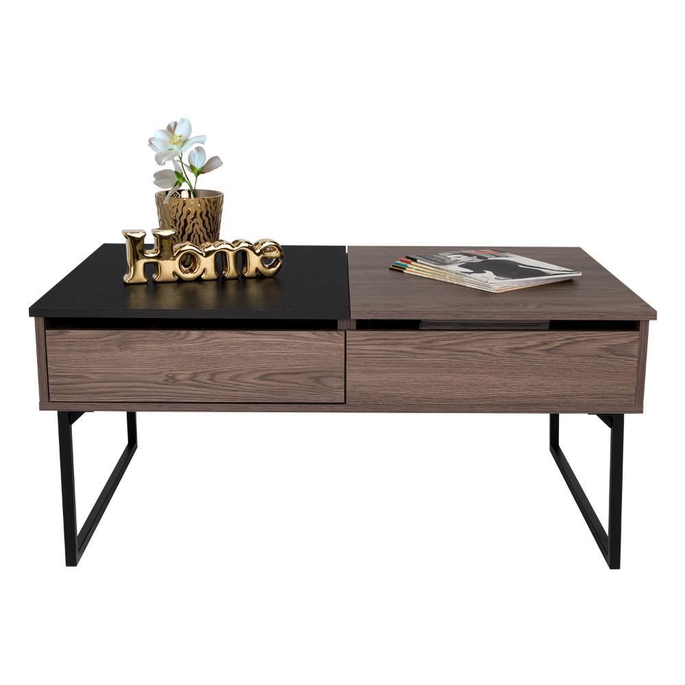 Mesa De Centro Funcional Denure 5G Coñac Wengue