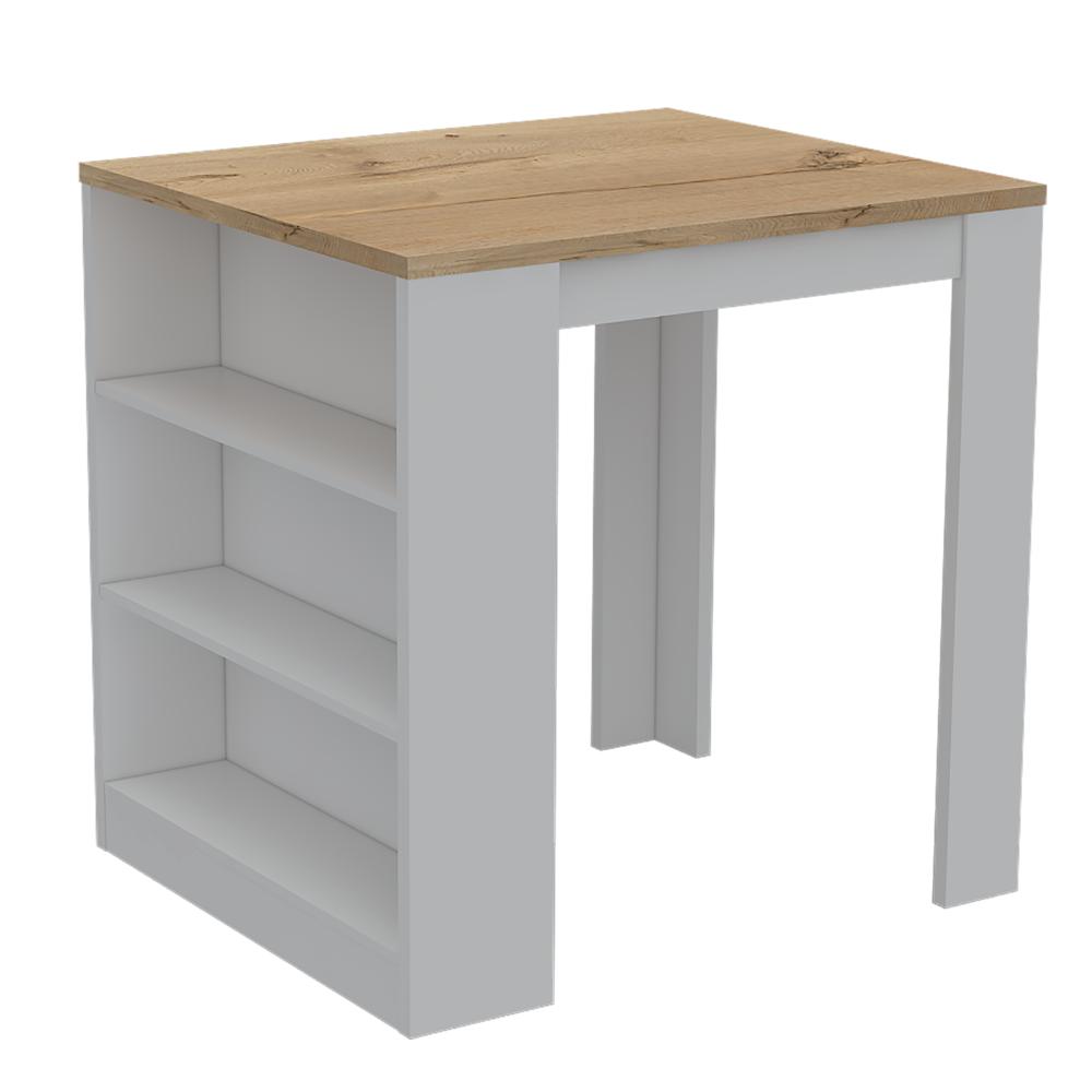 Mesa Auxiliar Melora Blanco Y Duna