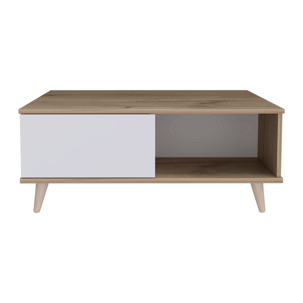 Mesa De Centro Orilán Duna Y Blanco B