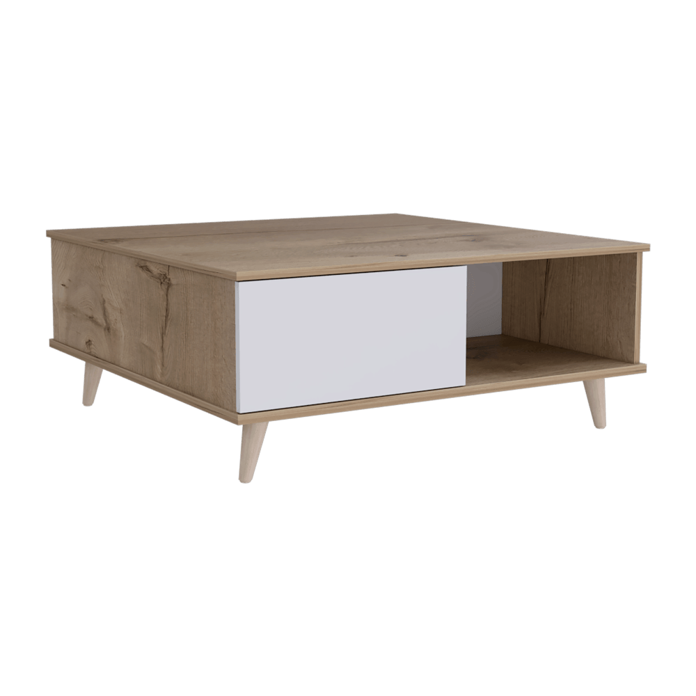 Mesa De Centro Orilán Duna Y Blanco B