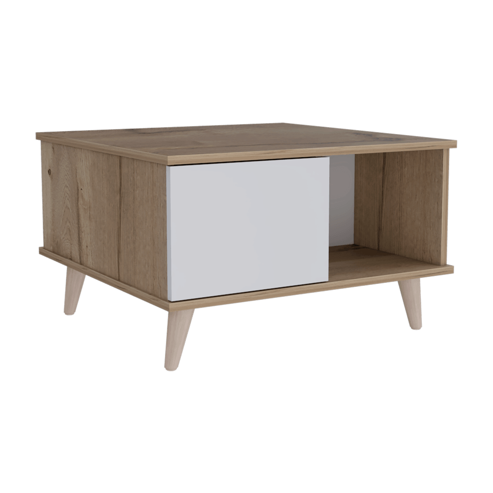 Mesa De Centro Orilán Duna Y Blanco