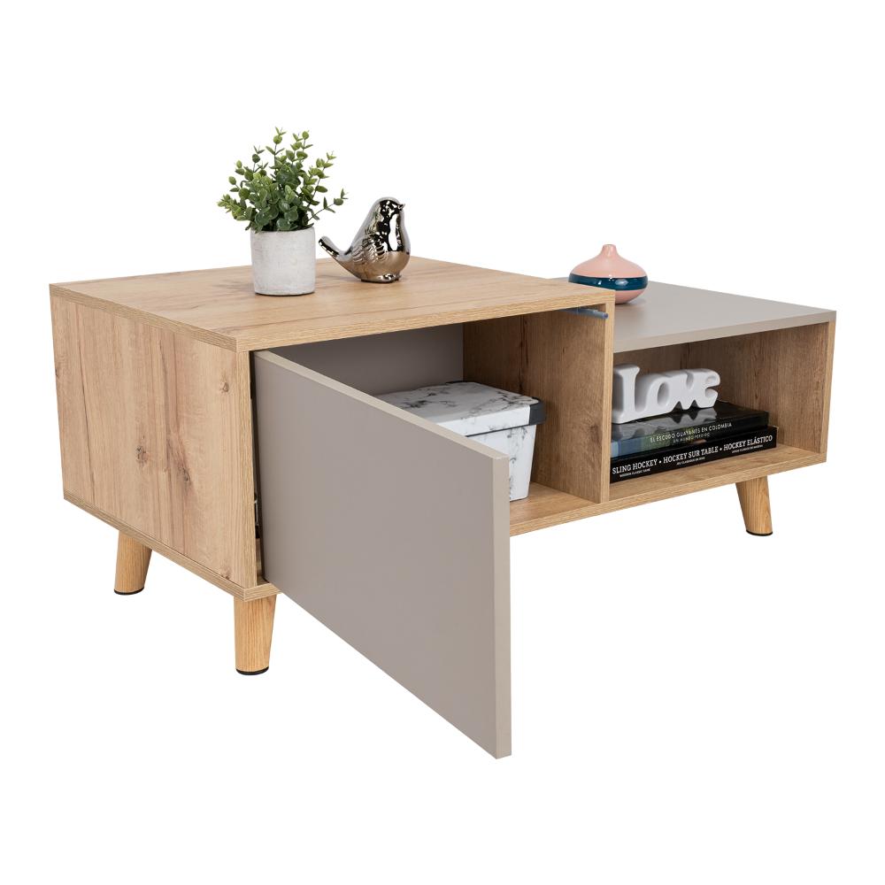 Mesa De Centro Konrad 100 Duna Taupe