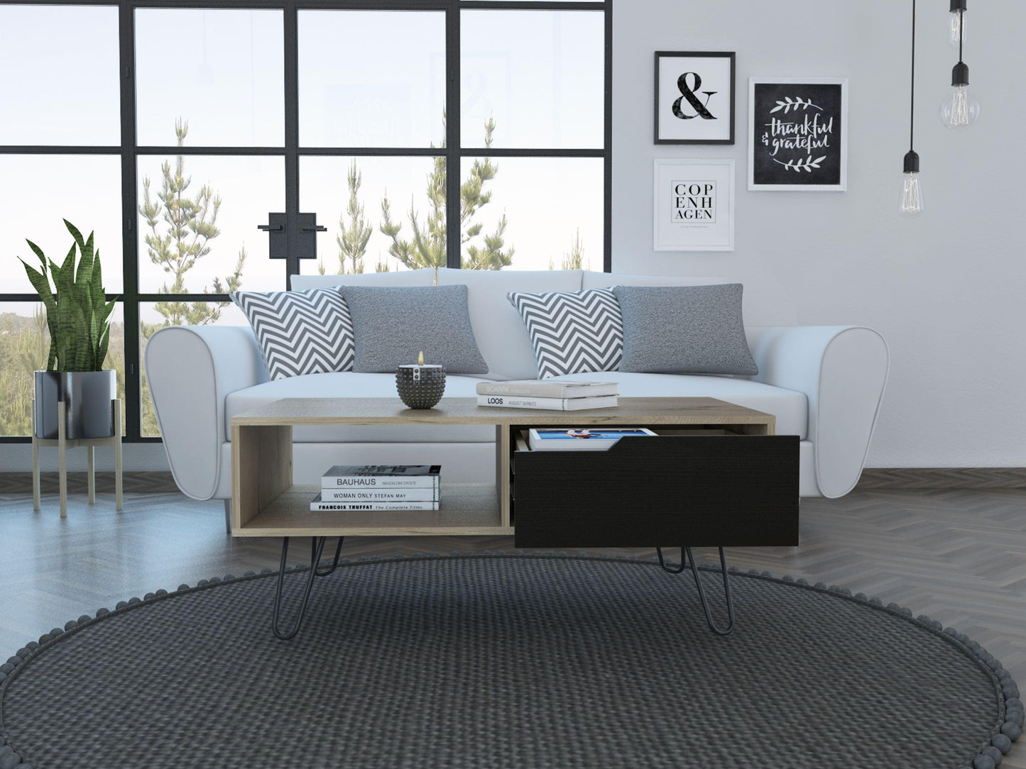 Mesa De Centro Kevira (1C) Duna+Wg 42X100.6