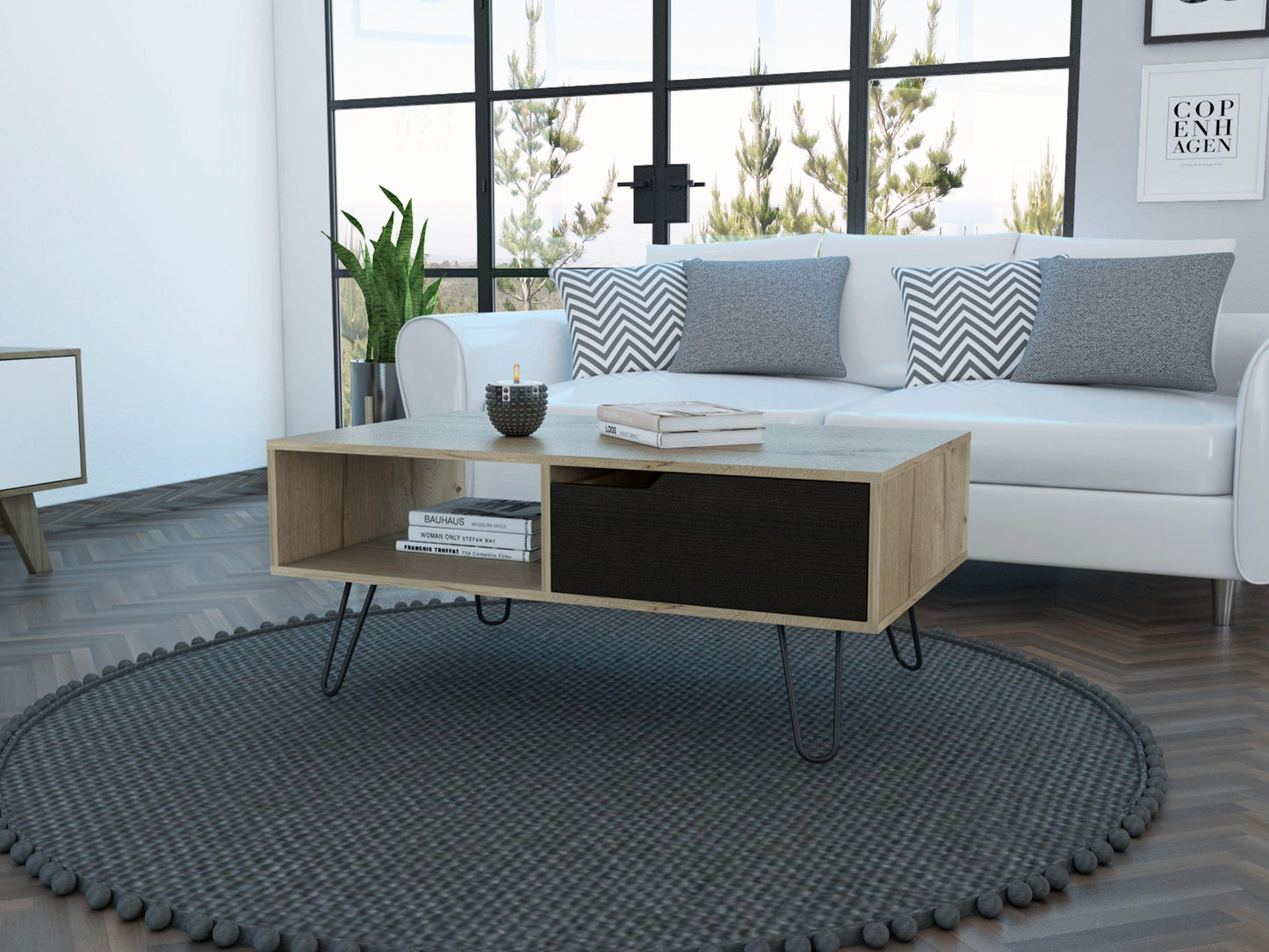 Mesa De Centro Kevira (1C) Duna+Wg 42X100.6