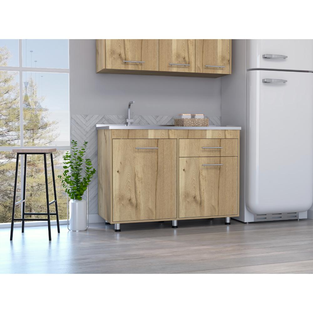 Modulo Inferior Kitchen Niko Blanco Duna 120 Cm
