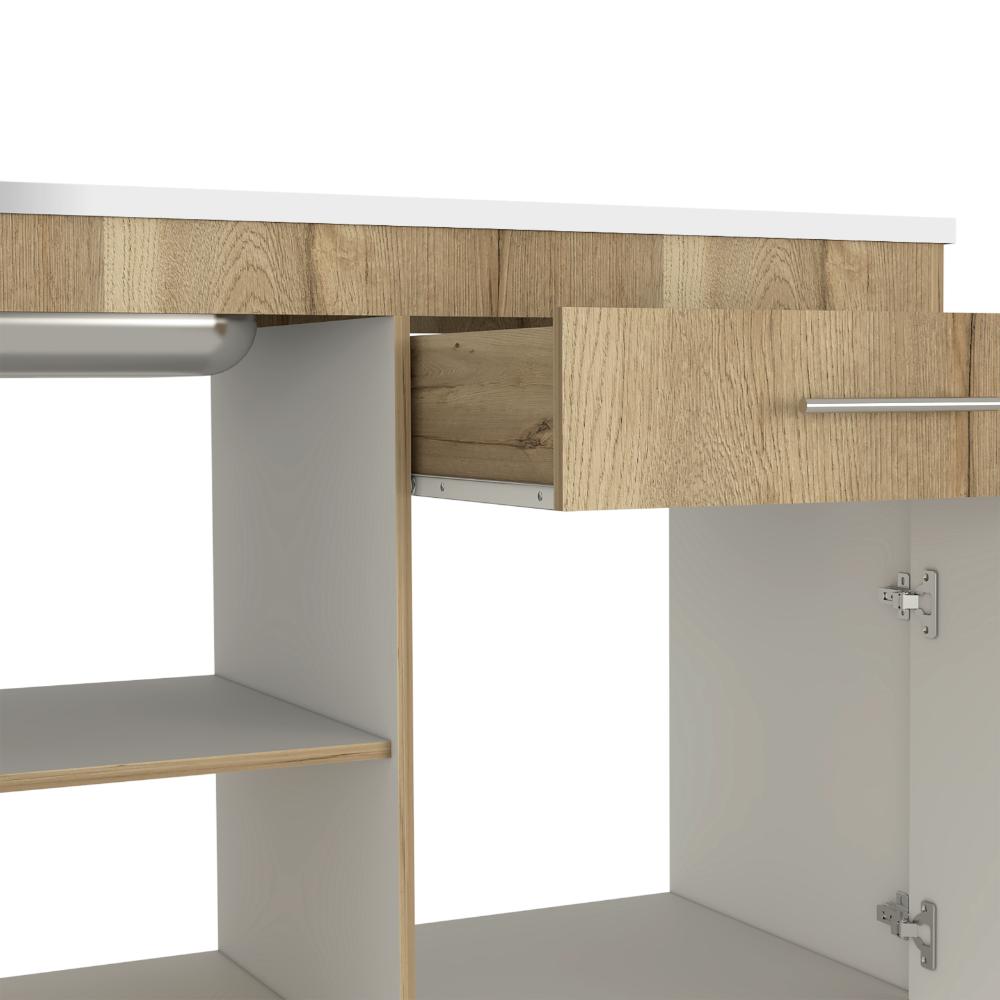 Modulo Inferior Kitchen Niko Blanco Duna 120 Cm