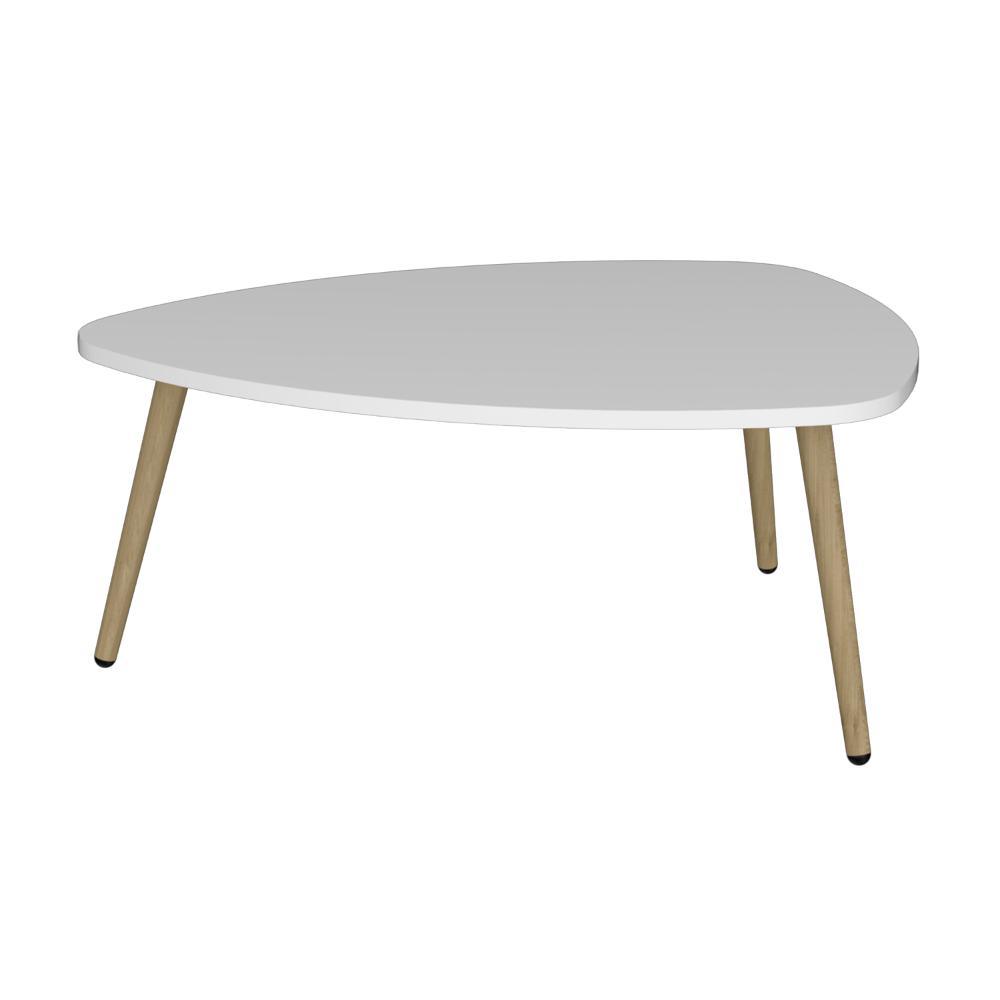 Mesa De Centro Baja Doreya Blanco