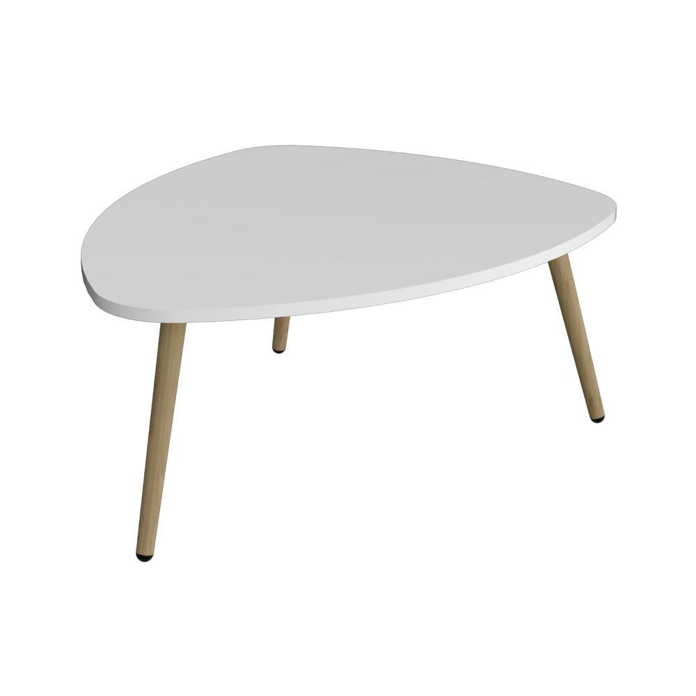 Mesa De Centro Baja Doreya Blanco