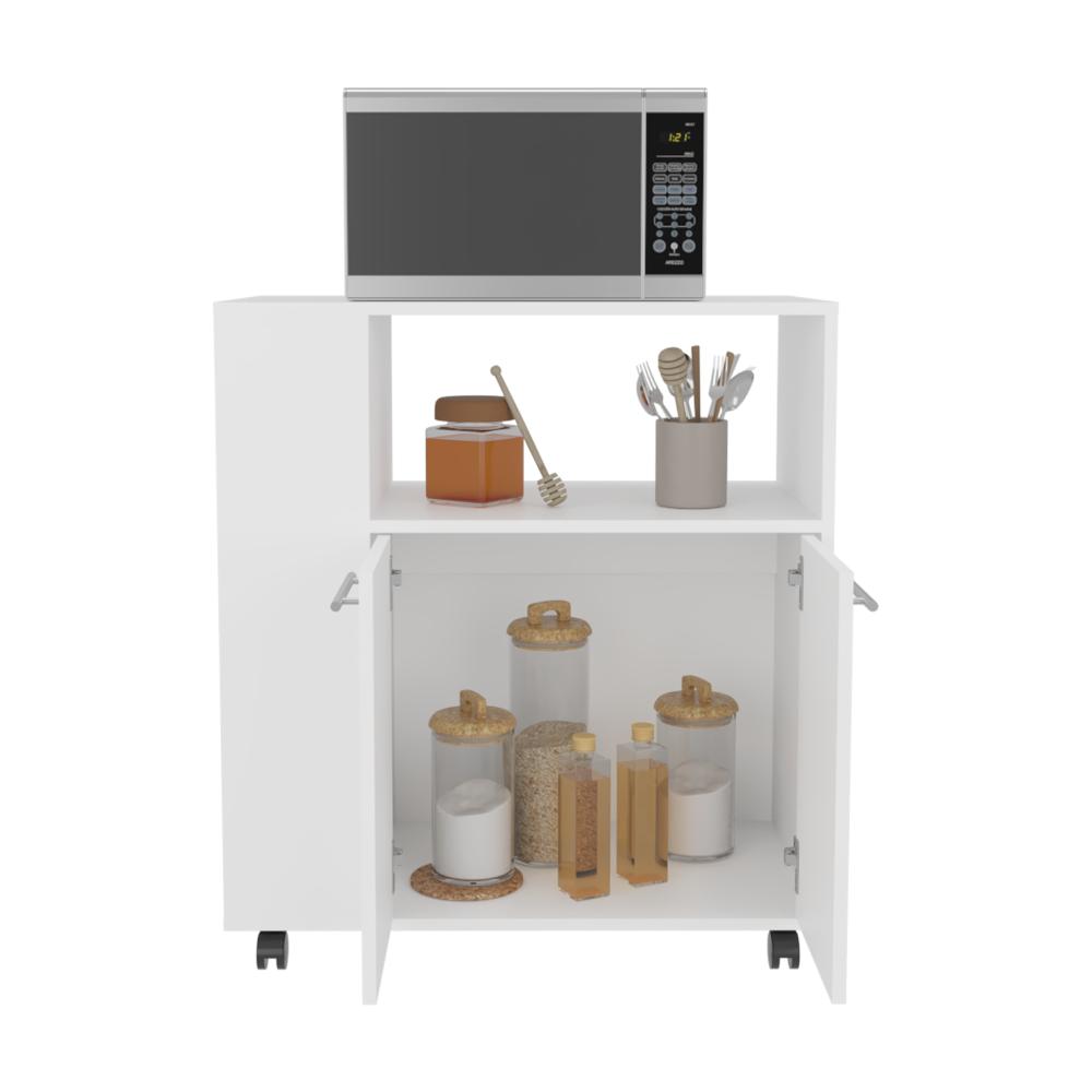 Mesa Auxiliar De Cocina Erdlon Blanco