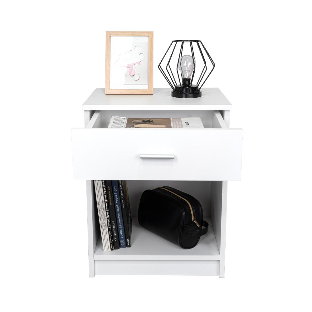 Mesa De Noche Player Eco Blanco