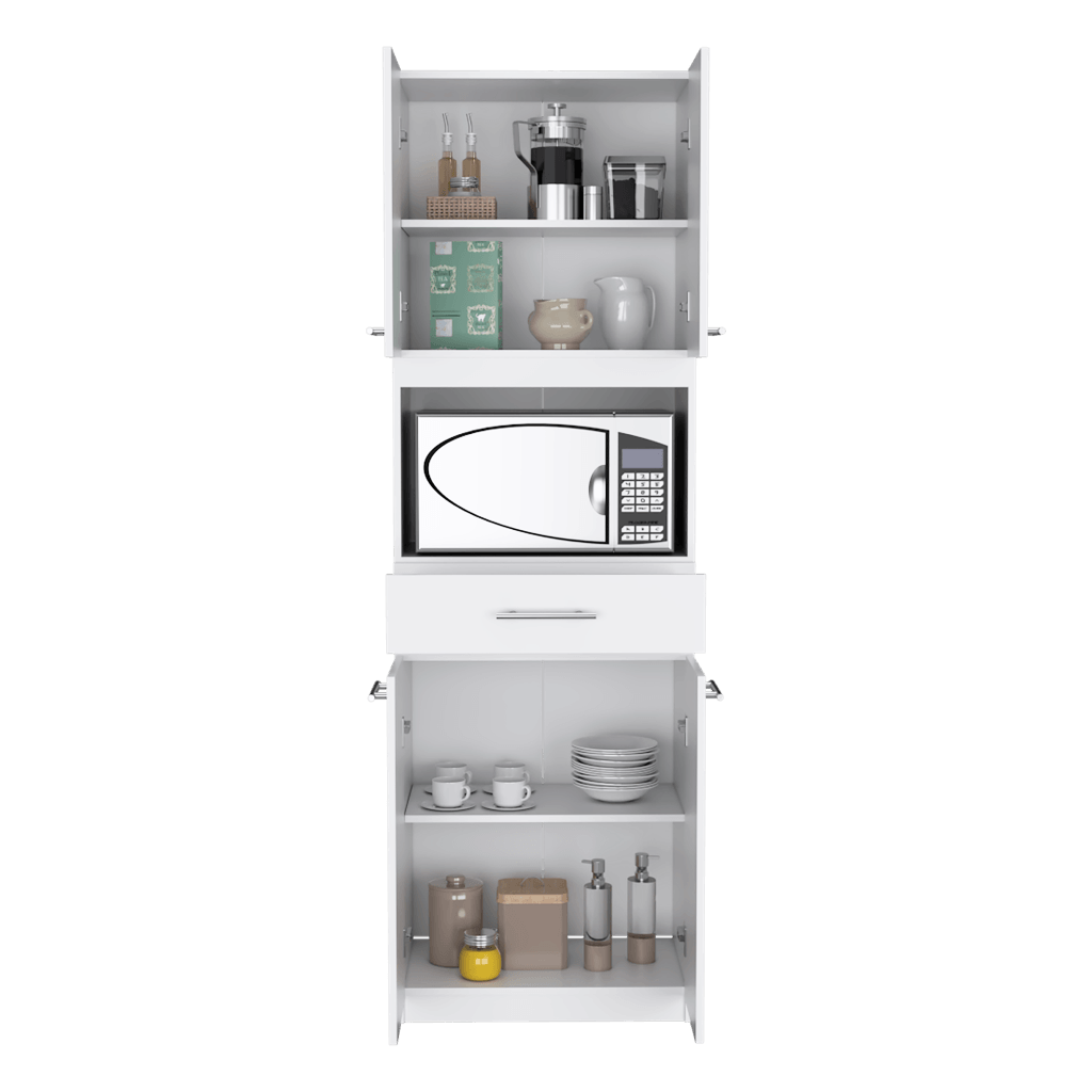 Auxiliar Microondas Alto Velmora Blanco