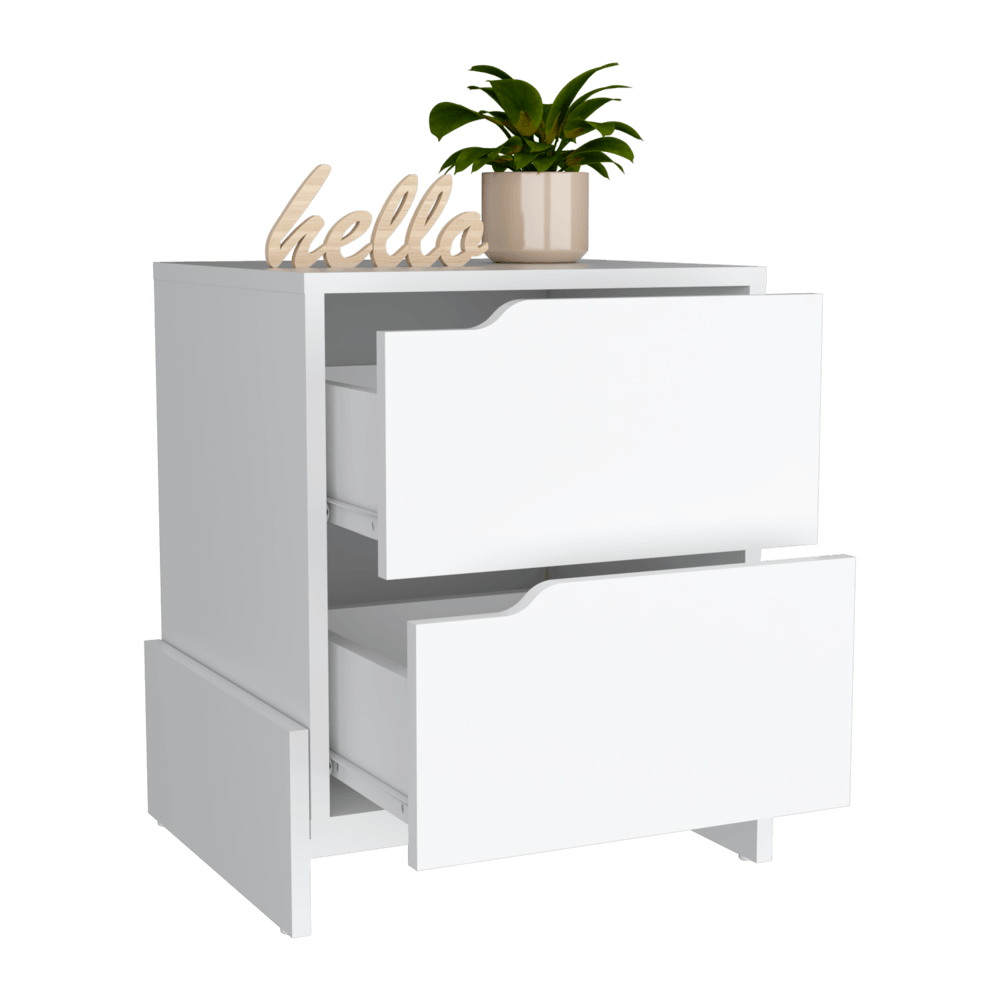 Mesa De Noche Relyon Blanco