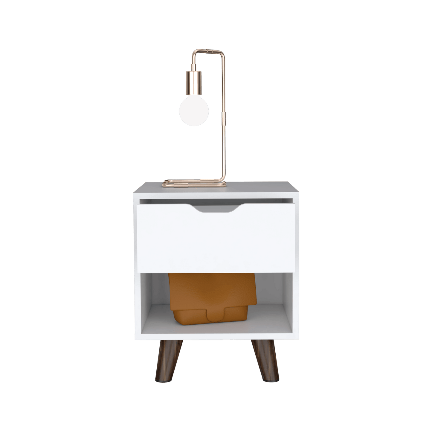 Mesa De Noche Almira Blanco