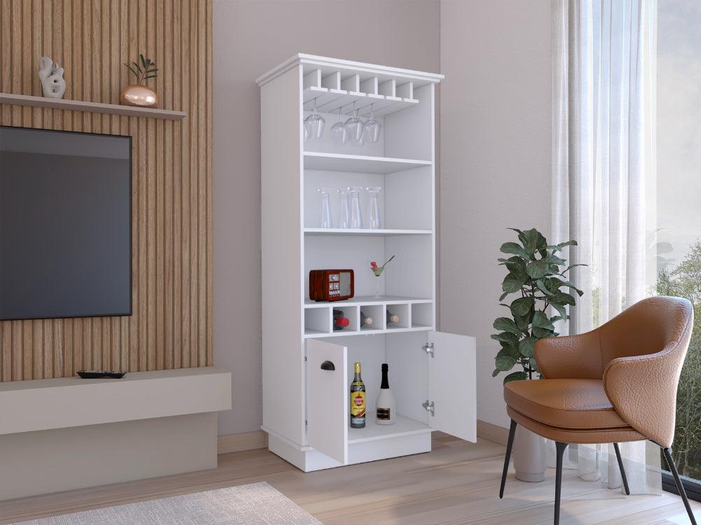 Bar Moesta, Blanco, Con Espacio Superior Para Copas