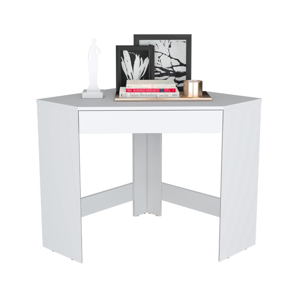 Escritorio Esquinero Amity Blanco