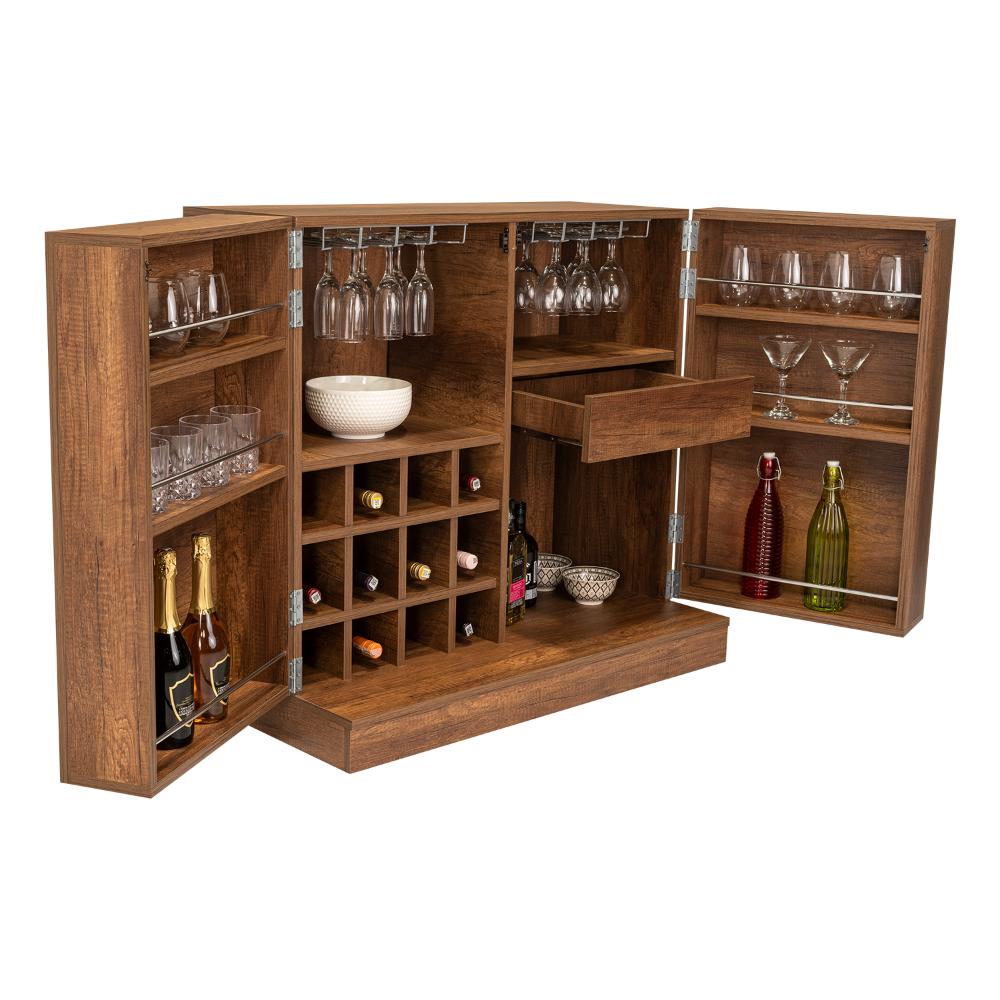 Mueble Bar Suntrys Caramelo