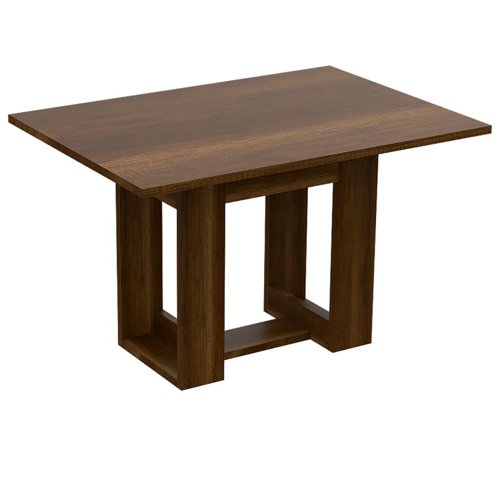 Mesa De Comedor Volina Caramelo 4 Puestos