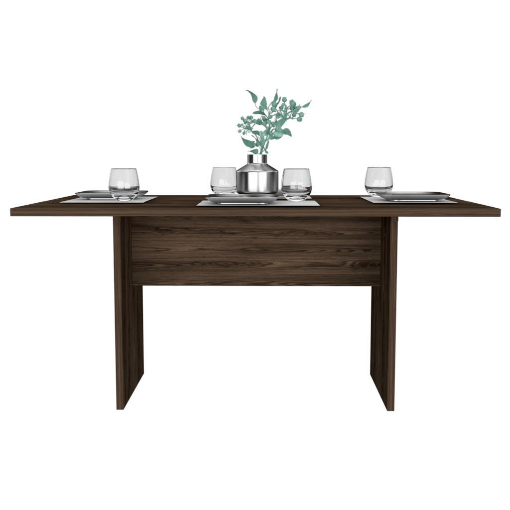 Mesa De Comedor Veluna Coñac 6 Puestos