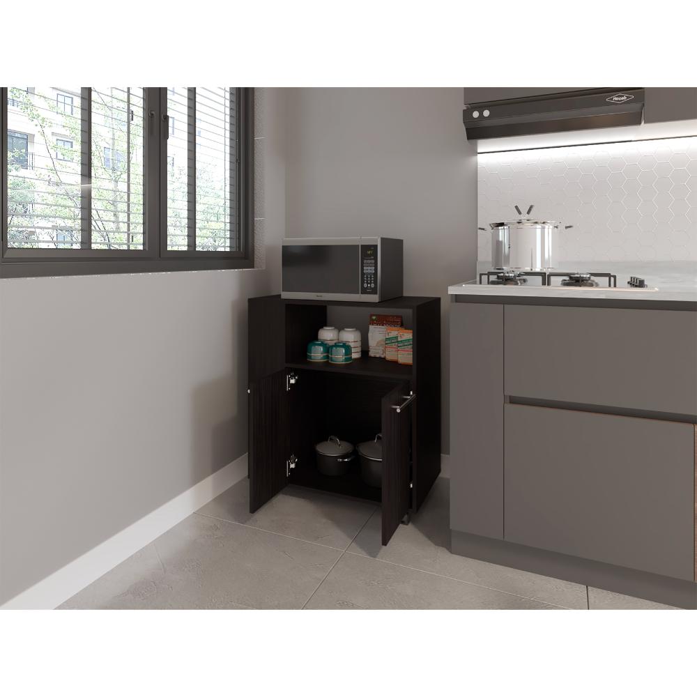 Mesa Auxiliar De Cocina Erdlon Wengue