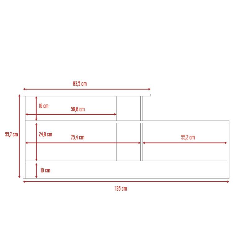 Mesa Para Tv Perssia Wengue Para Tv De 43"