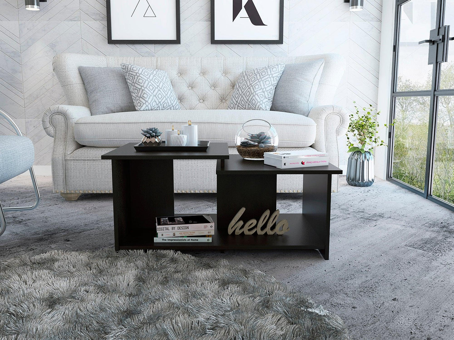 Mesa De Centro Wema 3 Wengue