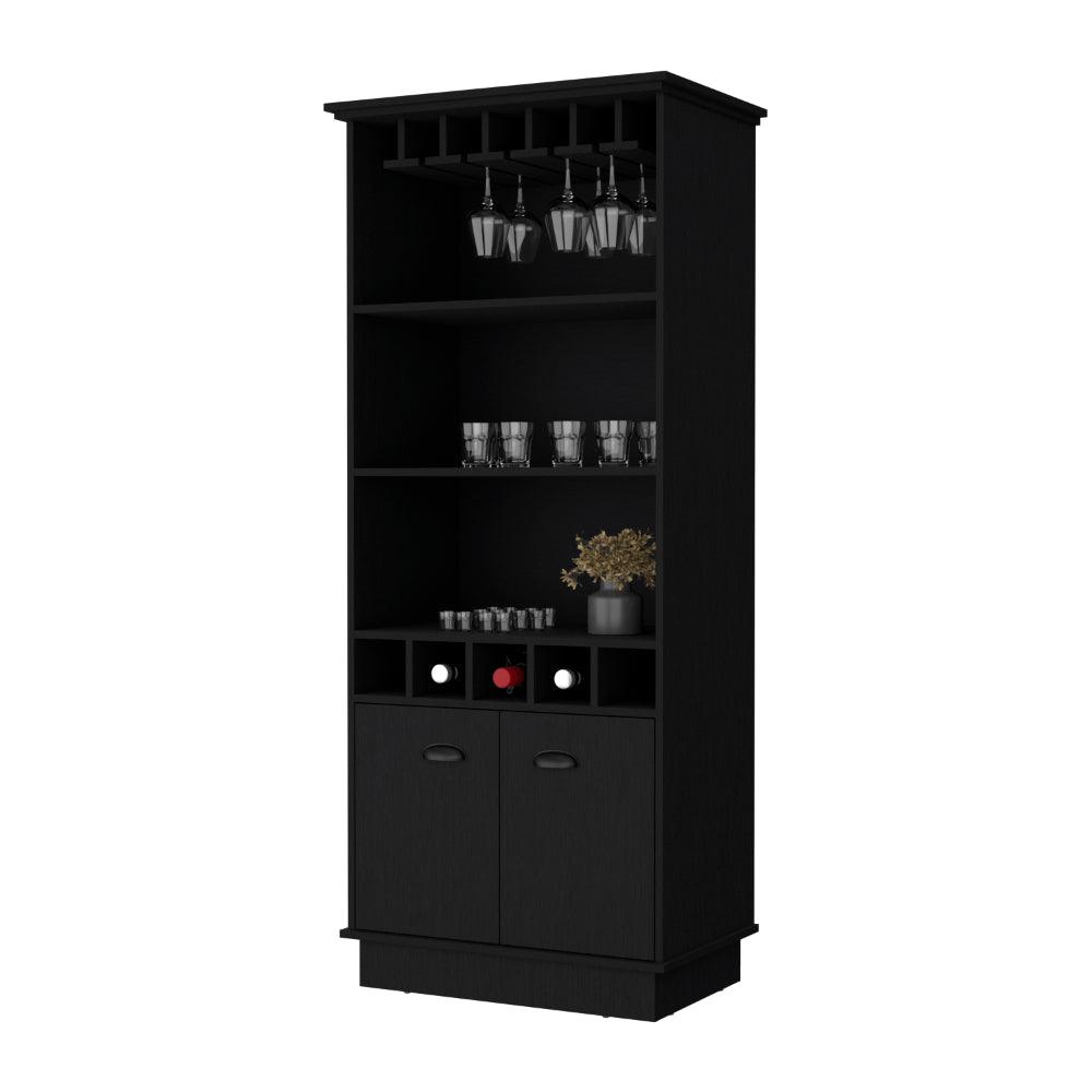 Bar Moesta, Wengue, Con Espacio Superior Para Copas