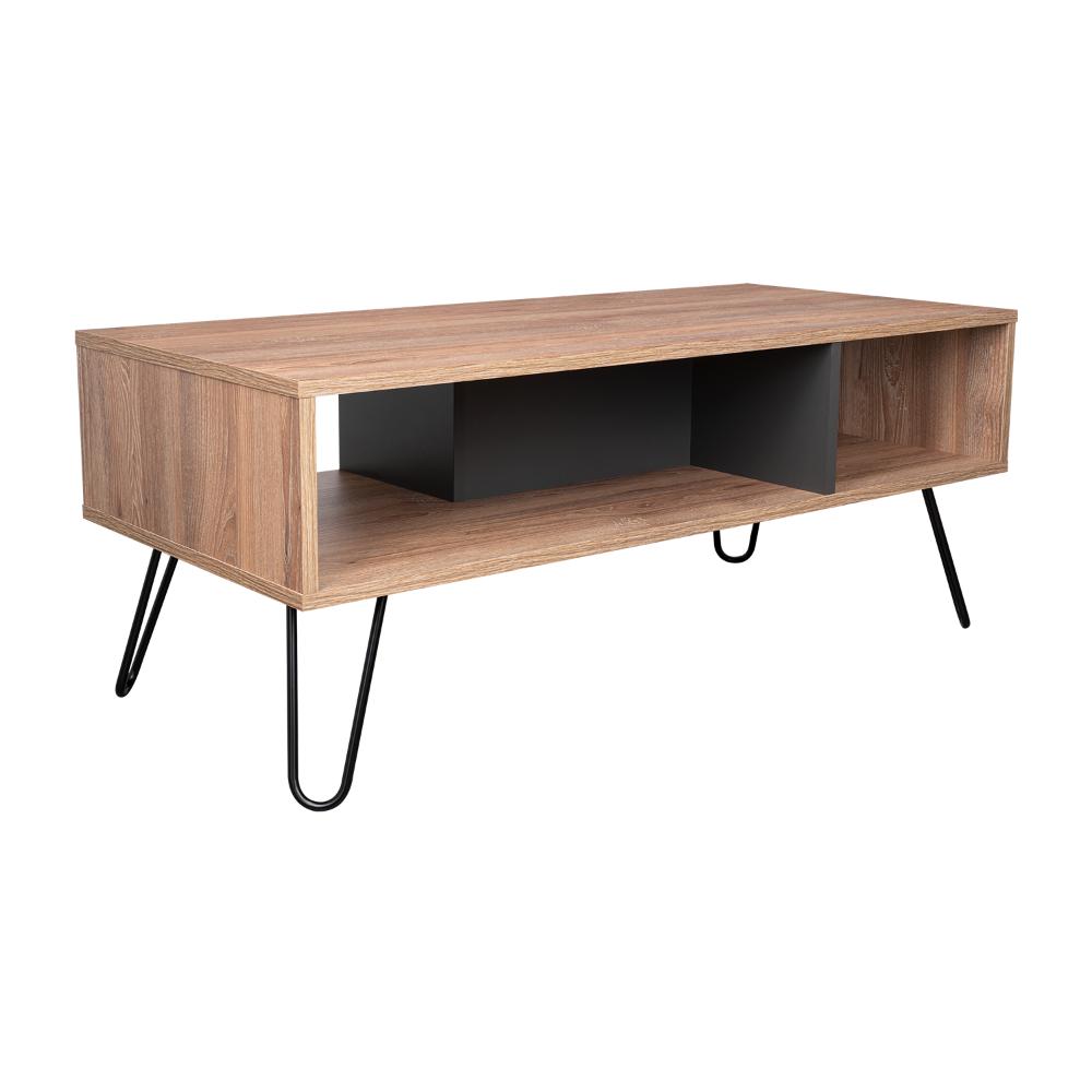 Mesa De Centro Annaba Miel Plomo
