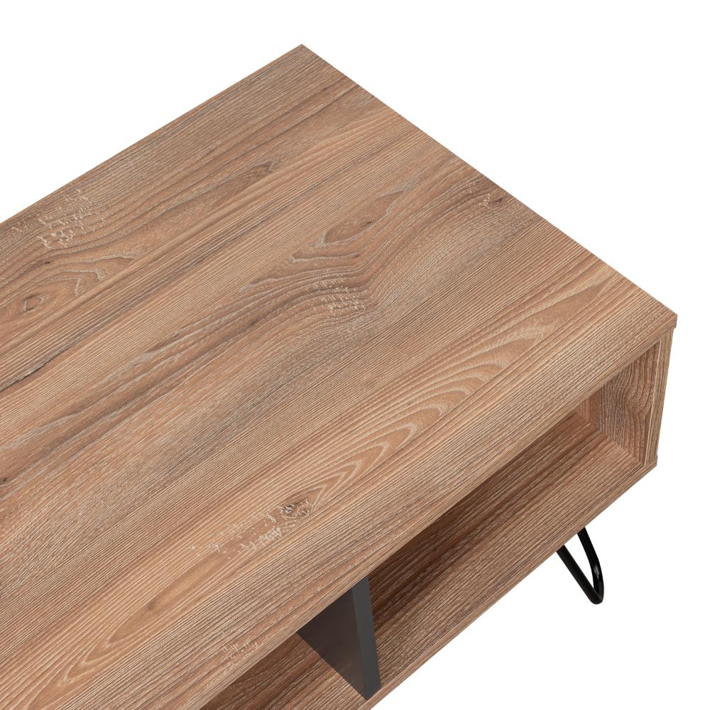Mesa De Centro Annaba Miel Plomo