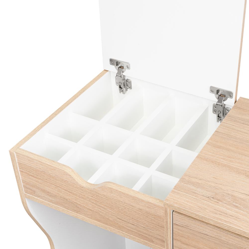 Mueble Tocador Kylian Rovere Y Blanco