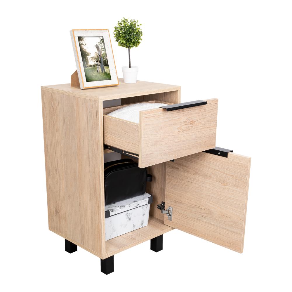 Velador Okria Z 41 Rovere + Blanco