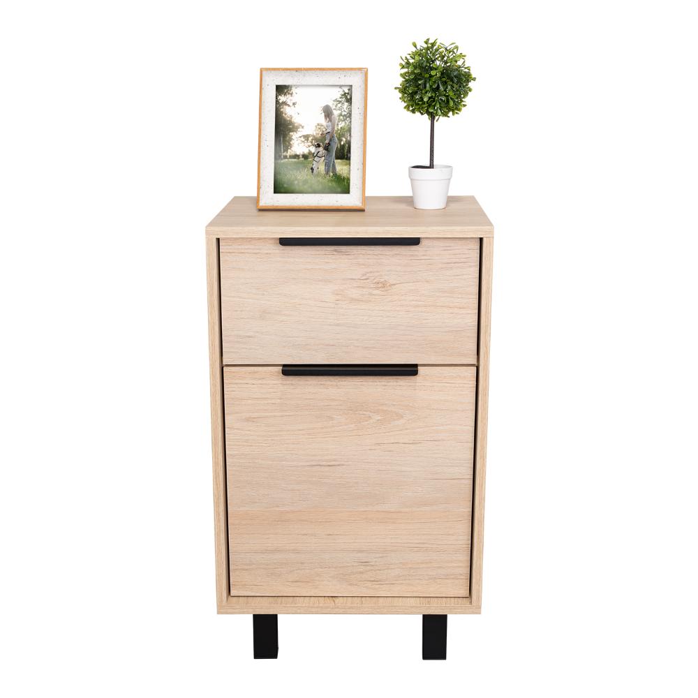 Velador Okria Z 41 Rovere + Blanco