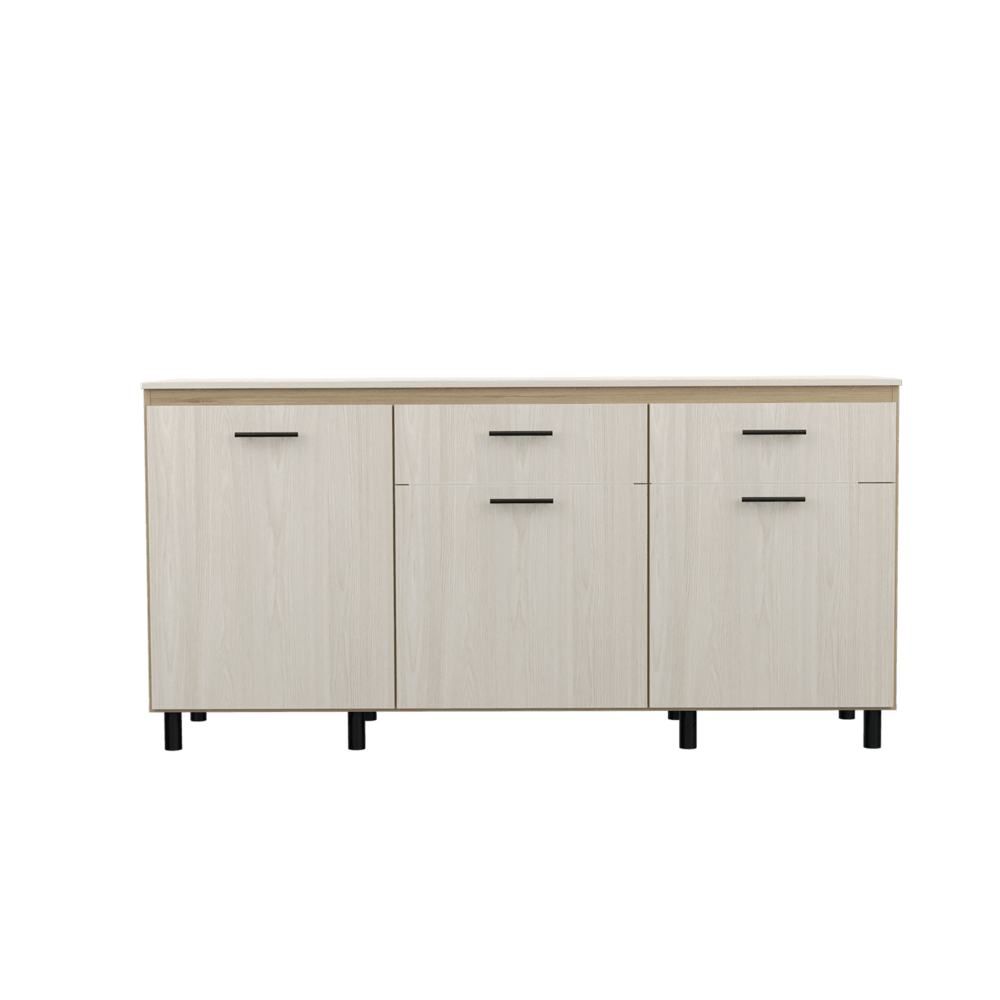 Modulo Inferior Cocina Vionel Rovere Niebla 180 Cm
