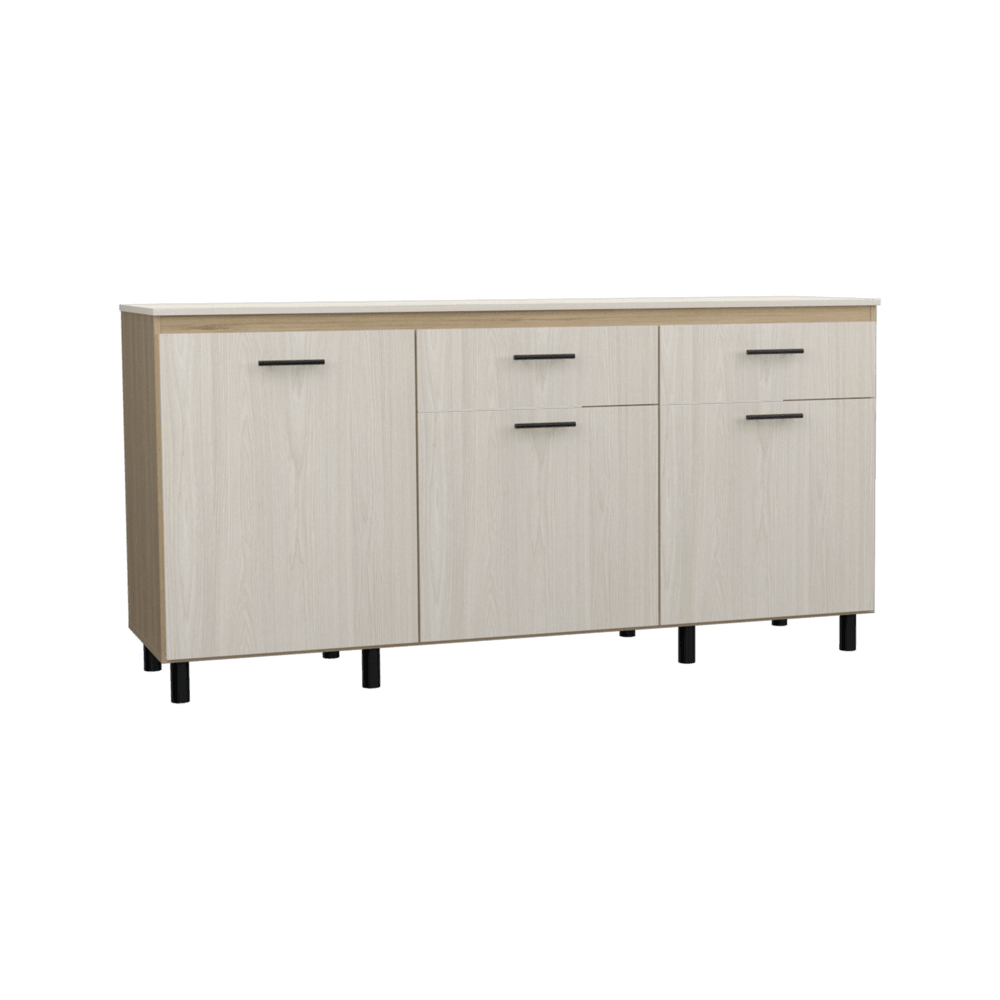 Modulo Inferior Cocina Vionel Rovere Niebla 180 Cm