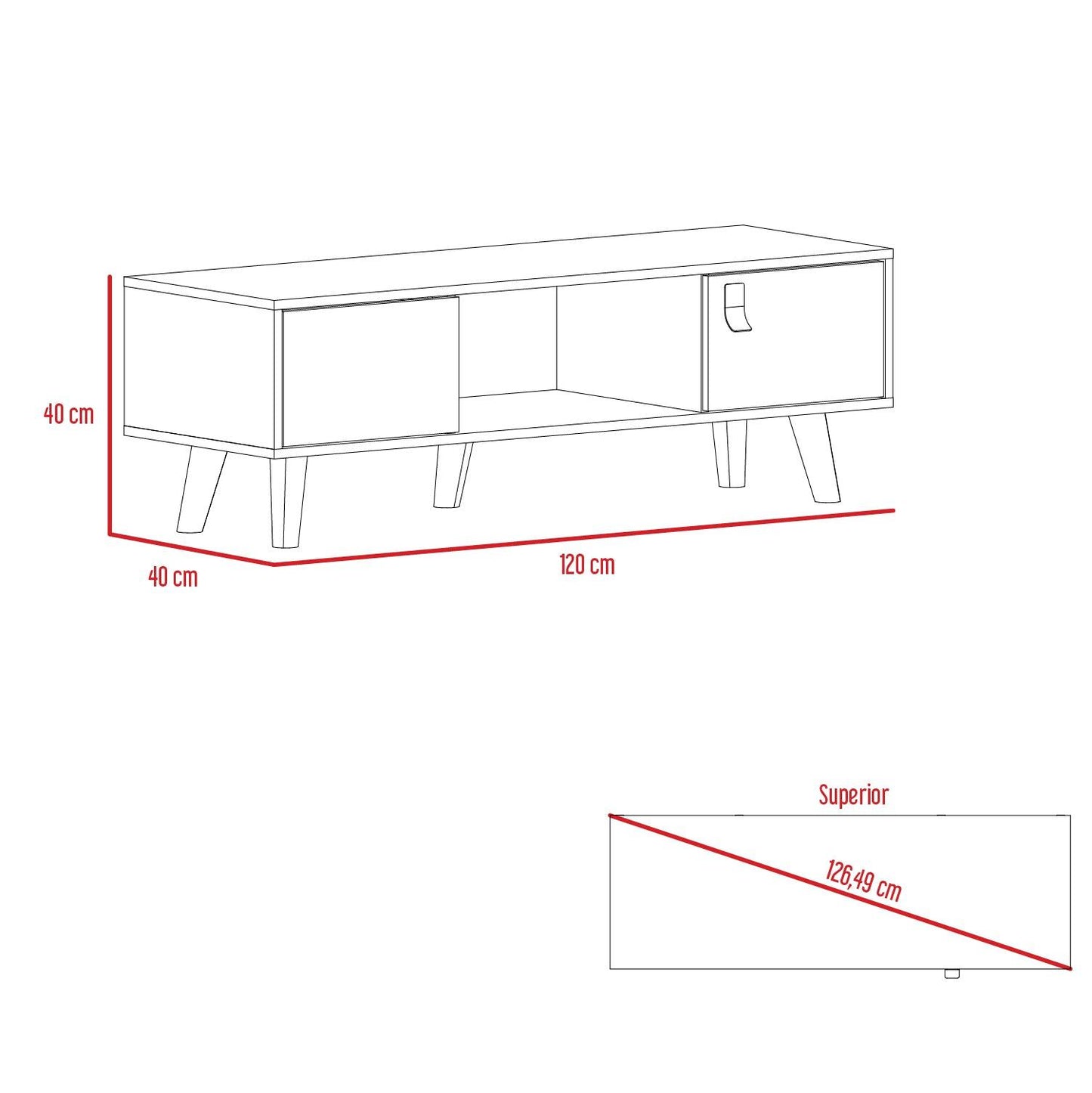 Mesa De Centro Aldeva Lenno