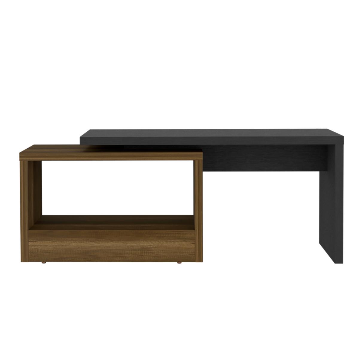 Mesa De Centro Okria Wengue Y Coñac