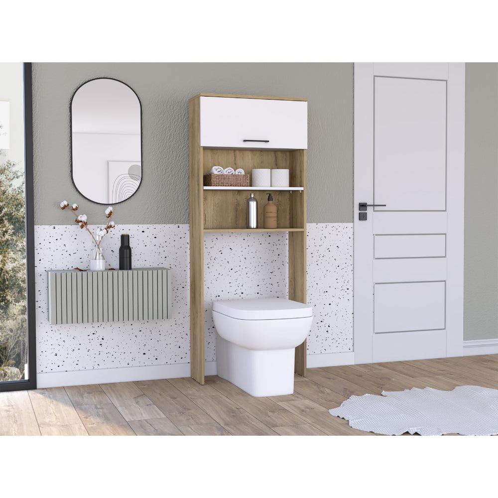 Gabinete De Baño Orvina Duna Y Blanco