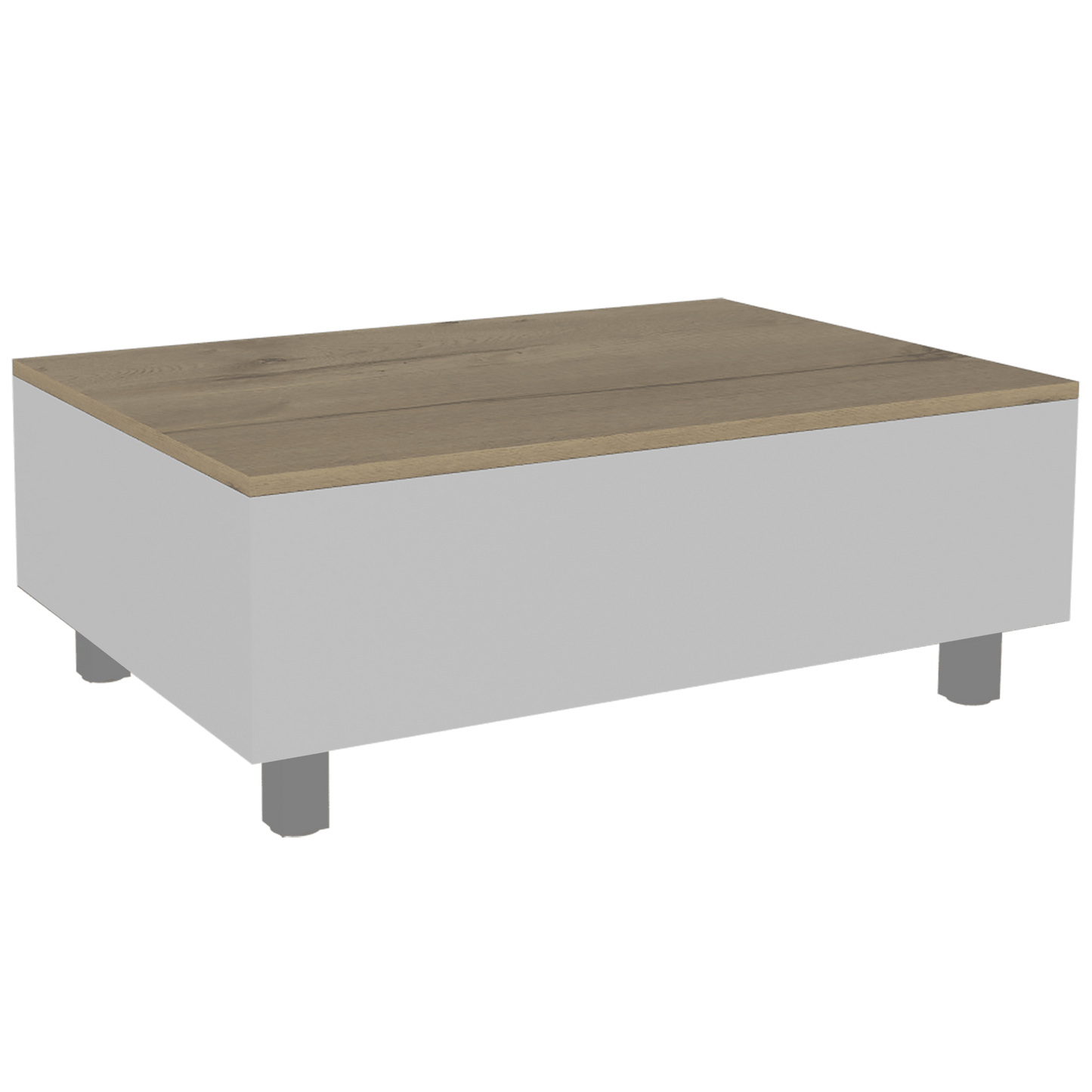 Mesa De Centro Yuniva Lift Top Coffee Table Blanco